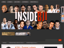 Tablet Screenshot of insidebjj.com